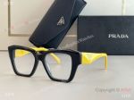 Best Buy Replica PRADA Symbole Eyeglasses pr09zv Black Yellow Eyewear